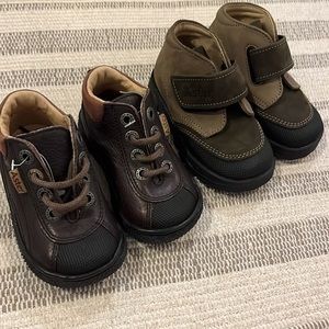 NEW! Aster leather toddler boots & lace up shoes